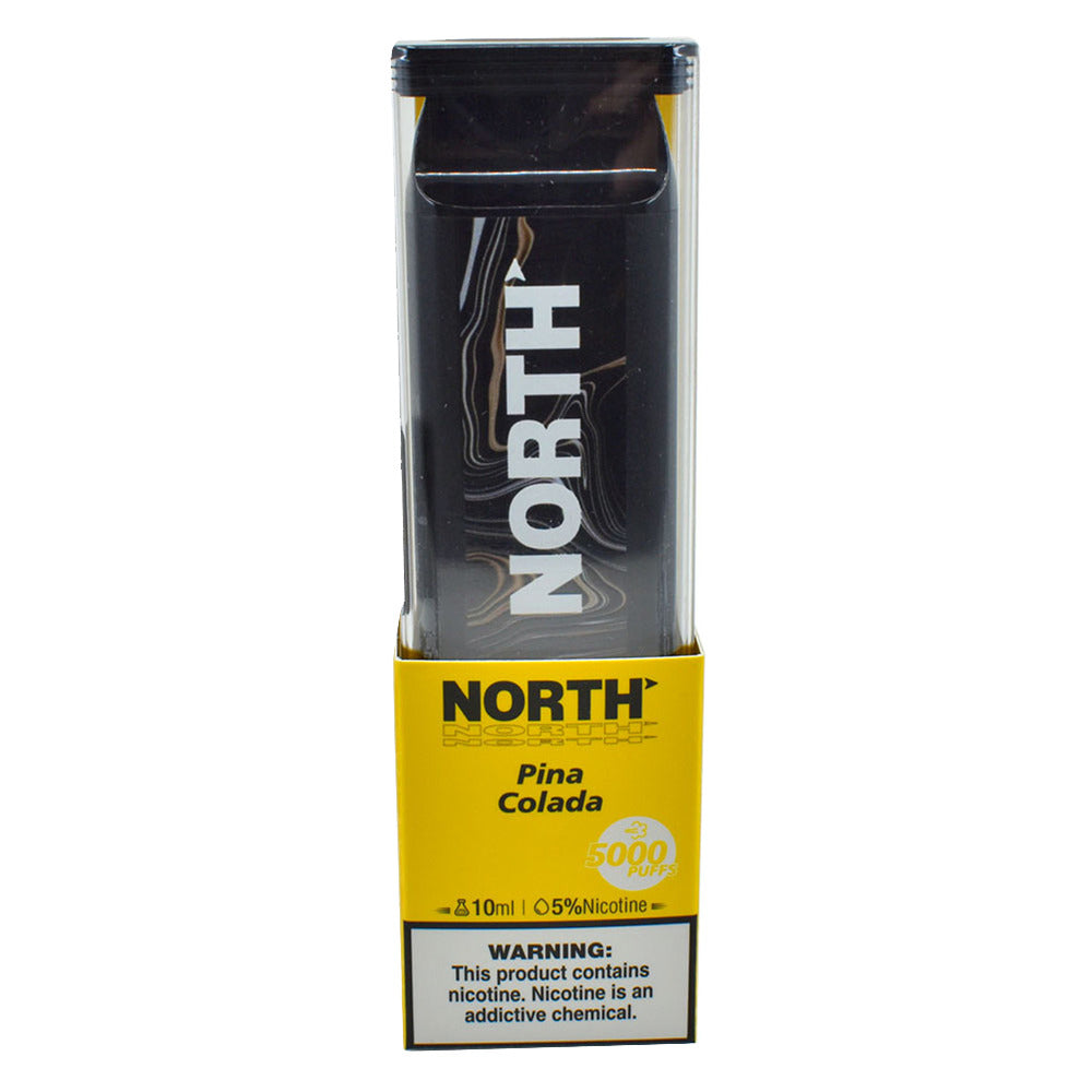 North Disposable 5000 Puffs 10mL 50mg | MOQ 10 | Pina Colada with Packaging
