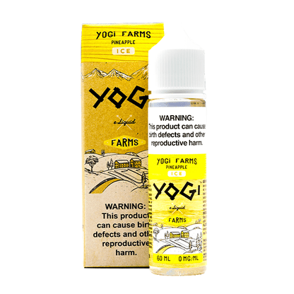 Yogi E-Liquid 60mL | (Original & Farms Series) Pineapple with Packaging