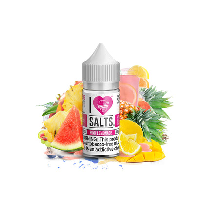 I Love Salts TFN Salt Series E-Liquid 30mL Pink Lemonade bottle