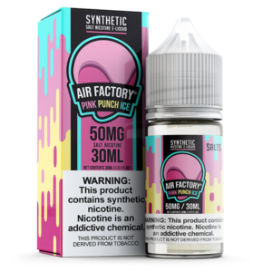 Air Factory TFN Salt Series E-Liquid 30mL (Salt Nic) | Pink Punch Ice with Packaging