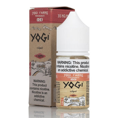 Yogi Salt Series E-Liquid 30mL | Pomegranate Ice with packaging