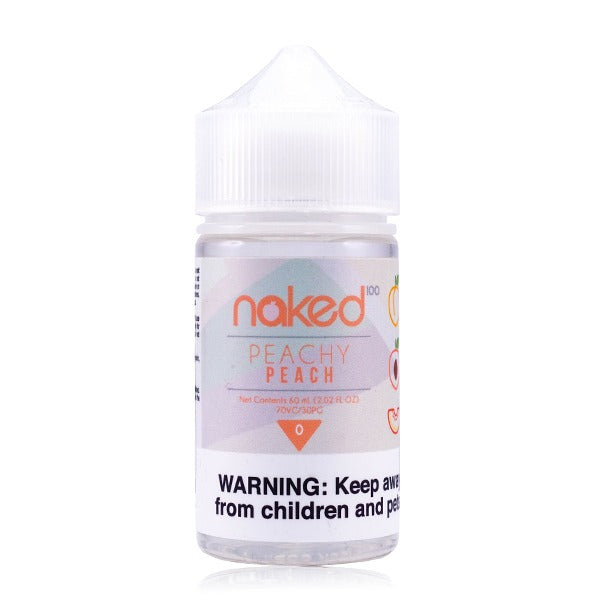 Naked 100 E-Liquid 60mL (Freebase) | Peach Peachy Peach