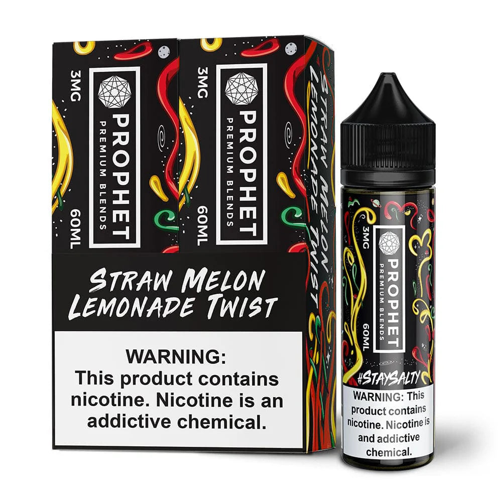 Prophet Premium Blends 60mL x 2 Straw Melon Lemonade Twist with Packaging