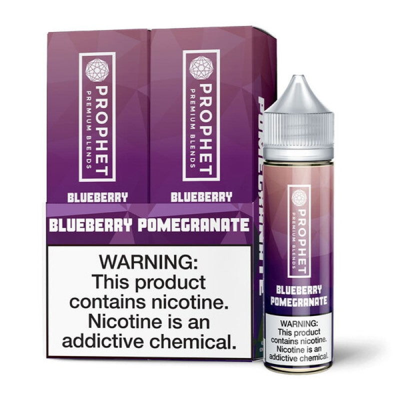 Prophet Premium Blends 60mL x 2 Blueberry Pomegranate with Packaging