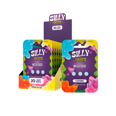 SILLY DOTS MEGA DOSE 1200 MG TSBS 10CT