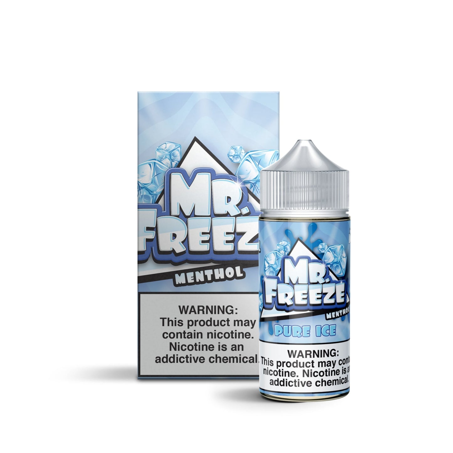 Mr. Freeze TFN Series E-Liquid 100mL (Freebase) |  Pure Ice with packaging