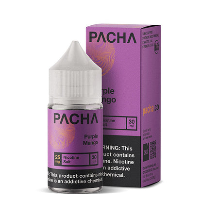 Pachamama TFN Salt Series E-Liquid | 30mL (Salt Nic) Purple Mango with Packaging