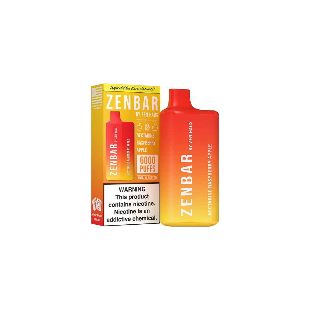 Zen Bar Disposable 6000 Puffs 13mL 50mg | Rebirth with Packaging