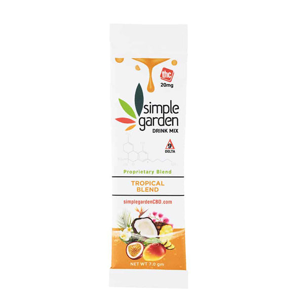 Simple Garden Delta-9 Drink Mix 15ct | Tropical Blend