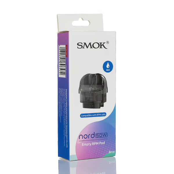 SMOK Nord 50W Replacement Pods | 3-Pack | Empty RPM Pod