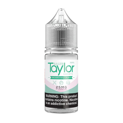 Taylor Salt Series E-Liquid 30mL (Salt Nic) | 25mg Snickerdoodle Crunch
