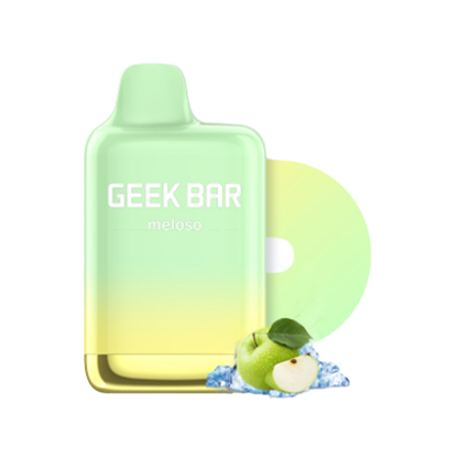 Geek Bar Meloso Max Disposable 9000 Puffs 14mL 50mg | MOQ 5 Sour Apple Ice