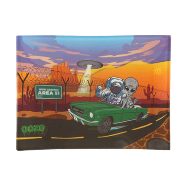 Ooze Glass Rolling Tray | Medium | Space Race