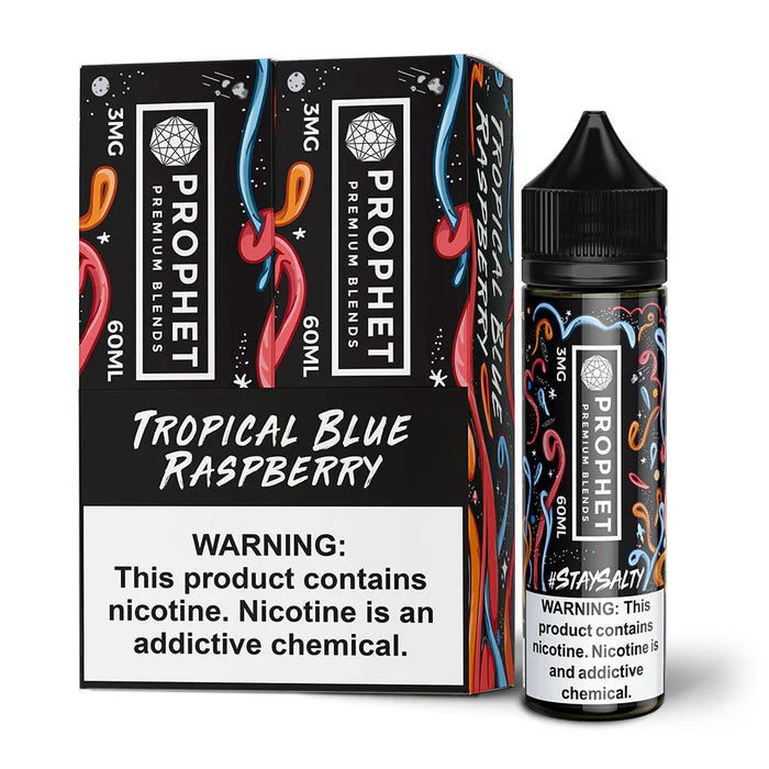 Prophet Premium Blends 60mL x 2 Tropical Blue Raspberry with Packaging