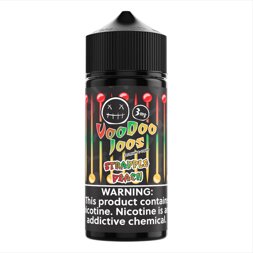 Voodoo Joos Series E-Liquid 100mL (Freebase) | Strapple Peach