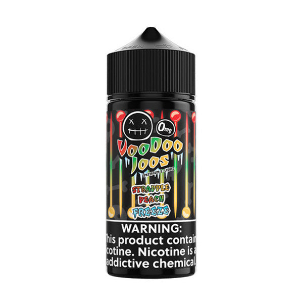 Voodoo Joos Series E-Liquid 100mL (Freebase) | Strapple Peach Freeze