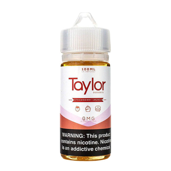 Taylor E-Liquid 100mL Straberry Crunch bottle