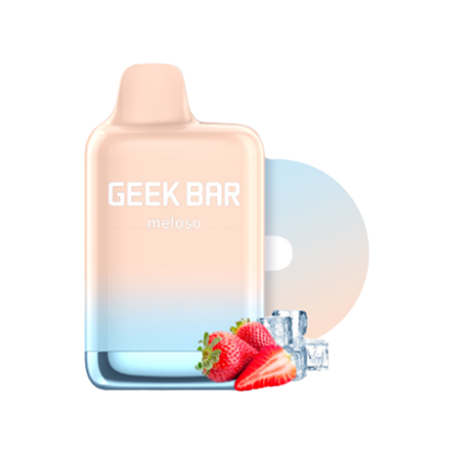 Geek Bar Meloso Max Disposable 9000 Puffs 14mL 50mg | MOQ 5 Strawberry Ice