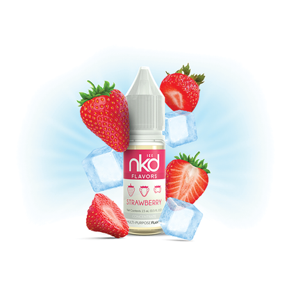 NKD Flavor Concentrate 15mL Strawberry Ice bottle