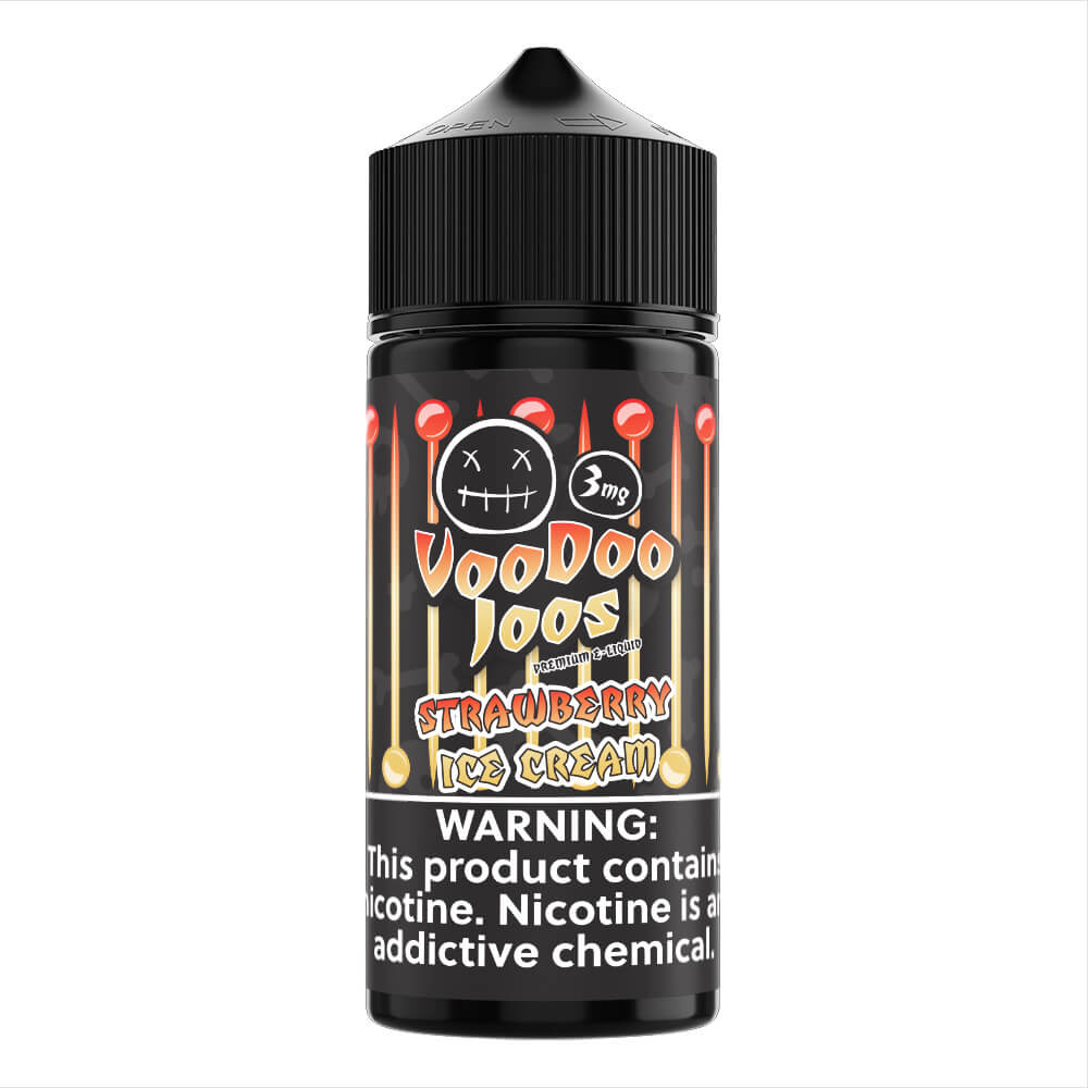 Voodoo Joos Series E-Liquid 100mL (Freebase) | Strawberry Ice Cream