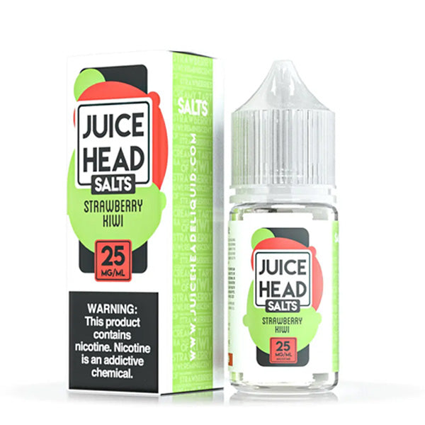 Juice Head Salt Series E-Liquid 30mL (Salt Nic)| Strawberry Kiwi with packaging