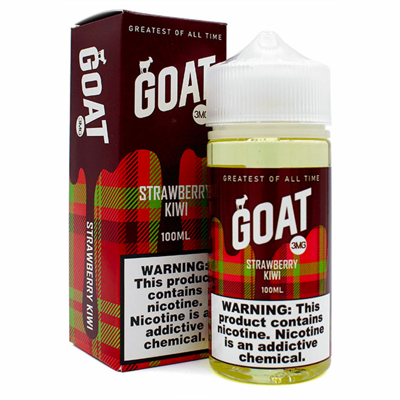 Drip More GOAT Series E-Liquid 100mL Strawberry with Packaging