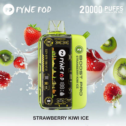 Pyne Pod Round Trip 20K Puffs 5% | Strawberry Kiwi Ice