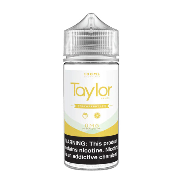 Taylor E-Liquid 100mL Strawberry Lem bottle