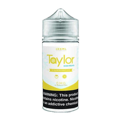 Taylor E-Liquid 100mL Strawberry Lem Iced bottle