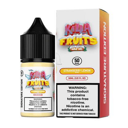 Killa Fruits Signature TFN Series E-Liquid 100mL (Freebase) | Strawberry Lemon on Ice with packaging