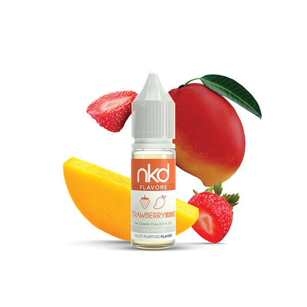 NKD Flavor Concentrate 15mL Strawberry Mango bottle