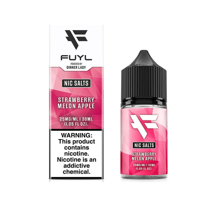 Fuyl Series E-Liquid 30mL (Salt Nic) Strawberry Melon Apple with packaging