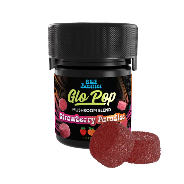 Glo Pop Blue Boomer Strawberry Paradise