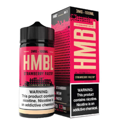 Humble TFN Series E-Liquid 100mL (Freebase) | Strawberry Pastry with packaging