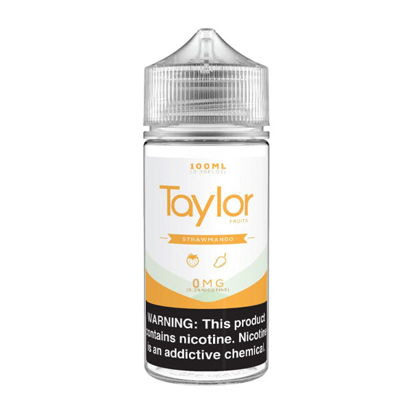 Taylor E-Liquid 100mL Strawmango bottle