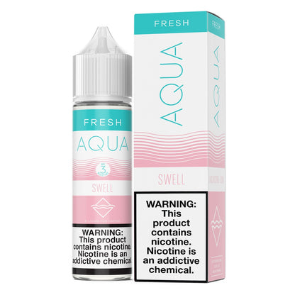 Aqua Series E-Liquid 60mL (Freebase) | Swell with Packaging