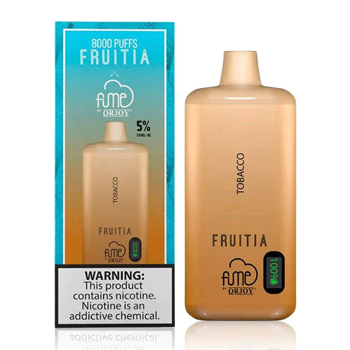 Fruita X Fume 8000 Puffs Disposable | Tobacco with Packaging 