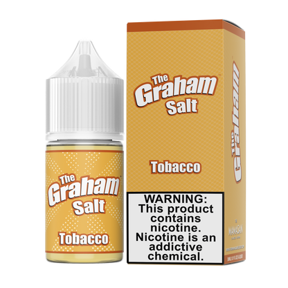 The Graham Salt Series E-Liquid 30mL Tobacco with packaging