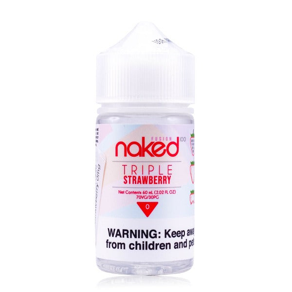 Naked 100 E-Liquid 60mL (Freebase) | Triple Strawberry