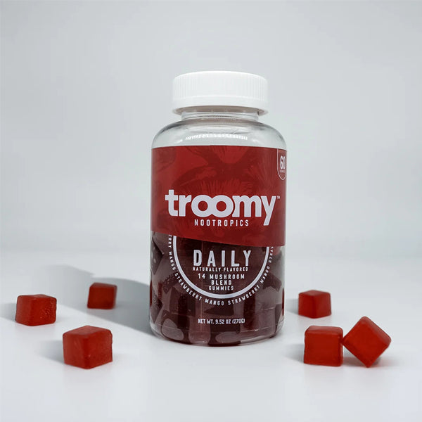 TROOMY NOOTROPICS Gummies 60ct Bottle | Daily