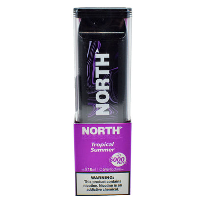 North Disposable 5000 Puffs 10mL 50mg | MOQ 10 | Tropical Summer with Packaging