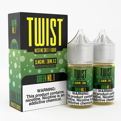 Twist Salts Series E-Liquid x2-30mL | Green No.1
