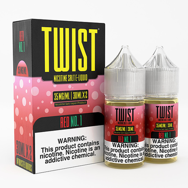 Twist Salts Series E-Liquid x2-30mL | Red no.1 with Packaging