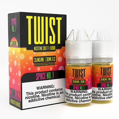 Twist Salts Series E-Liquid x2-30mL | Space no.1 with Packaging