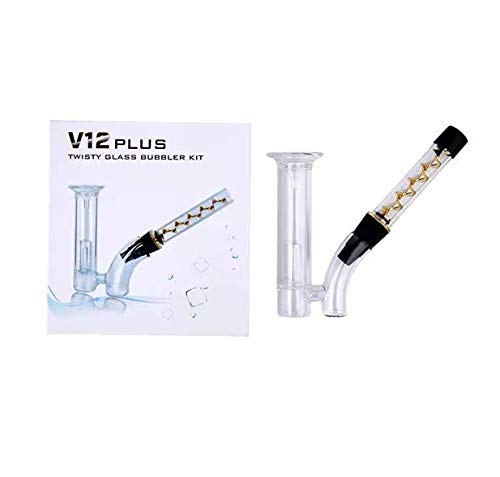 V12 Plus Twisty Glass Bubbler Kit with packaging