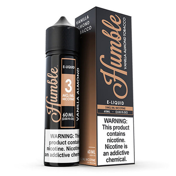 Humble Series E-Liquid 3mg | 60mL (Freebase) Vanilla Almond Tobacco with Packaging