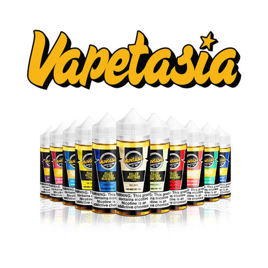 Vapetasia Series E-Liquid 100mL Group Photo