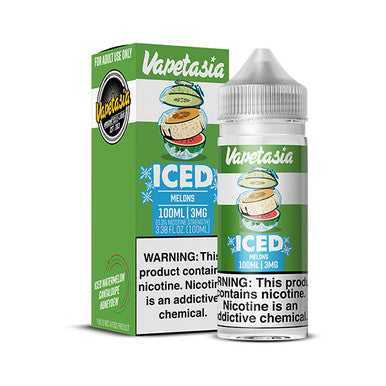Vapetasia Series E-Liquid 100mL | Melons Iced with Packaging