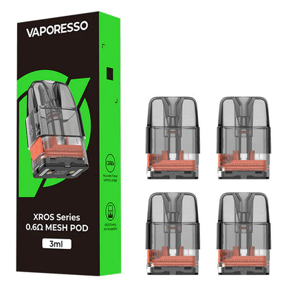 Vaporesso XROS Pod (4-Pack) | 0.6ohm with Packaging