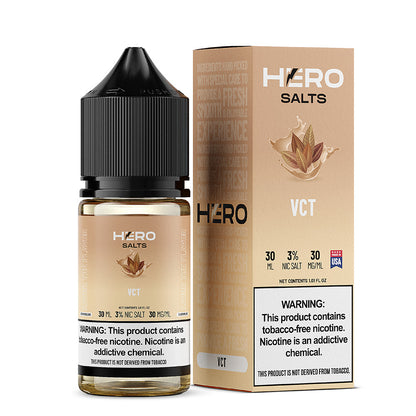 Hero E-Liquid 30mL (Salts) | VCT with Packaging